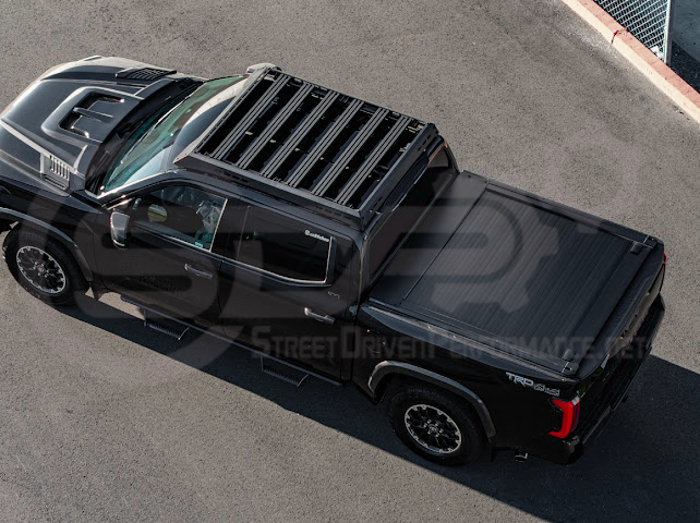 2022-UP TOYOTA TUNDRA | SDP CARBON FIBER FRONT VENTED HOOD WITH SIDE VENTS