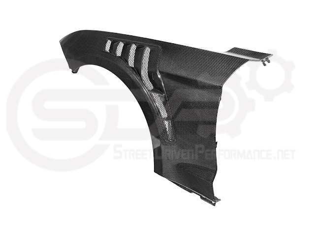 2018-2023 Ford Mustang S550 | GT500 Style Carbon Fiber Front Side Vented Fenders PAIR