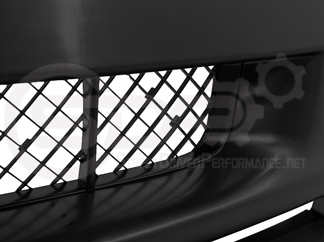 2005-2013 CHEVROLET CORVETTE C6 BASE | C6 ZR1 STYLE PRIMER BLACK FULL FRONT BUMPER CONVERSION KIT (Copy)