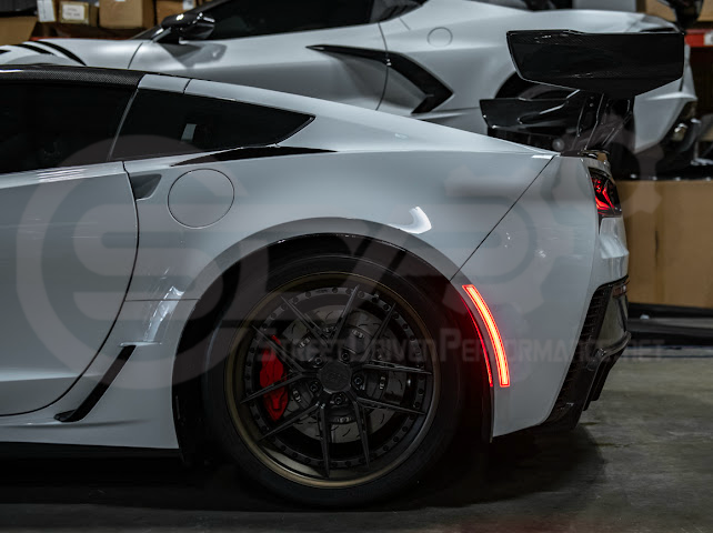 2014-2019 Chevrolet Corvette C7 | Factory Style Front & Rear LED Side Marker Lights Pair