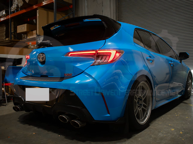 2019-UP COROLLA HATCHBACK GR SEQUENTIAL SIGNAL LED CLEAR REAR TAILLIGHTS PAIR