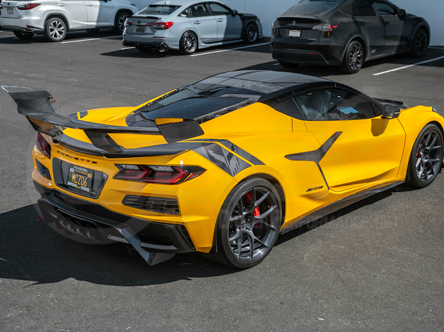 2023-UP CHEVROLET CORVETTE C8 Z06 & E-RAY | SDP PERFORMANCE TRACK STYLE SIDE SKIRTS ROCKER PANEL GROUND EFFECTS