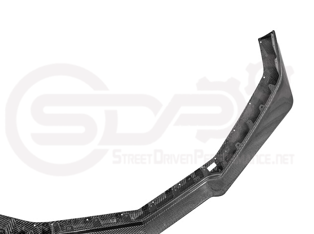 2023-UP CORVETTE C8 Z06 | Z07 STYLE EXTENDED ONE-PIECE FRONT LIP SPLITTER GROUND EFFECTS