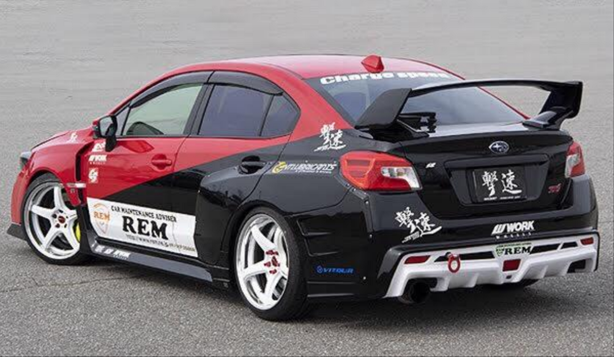 Charge Speed 2015-2021 Subaru WRX/ STi Type 3A Wide Body Complete Kit with Type A CARBON FRONT LIP
