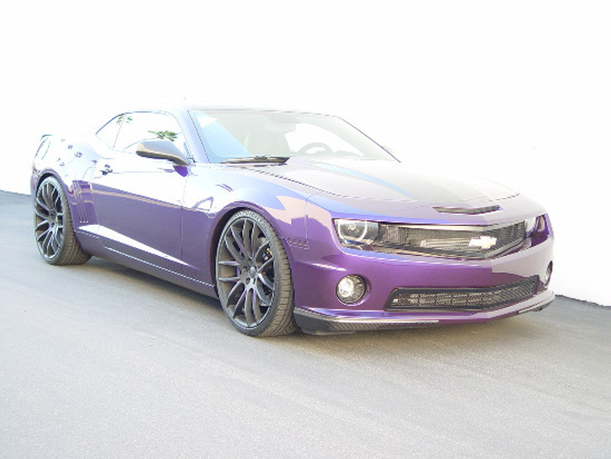 AC639FSC - Advan Design 2010-2013 Chevy Camaro SS Carbon Fiber Front Splitter