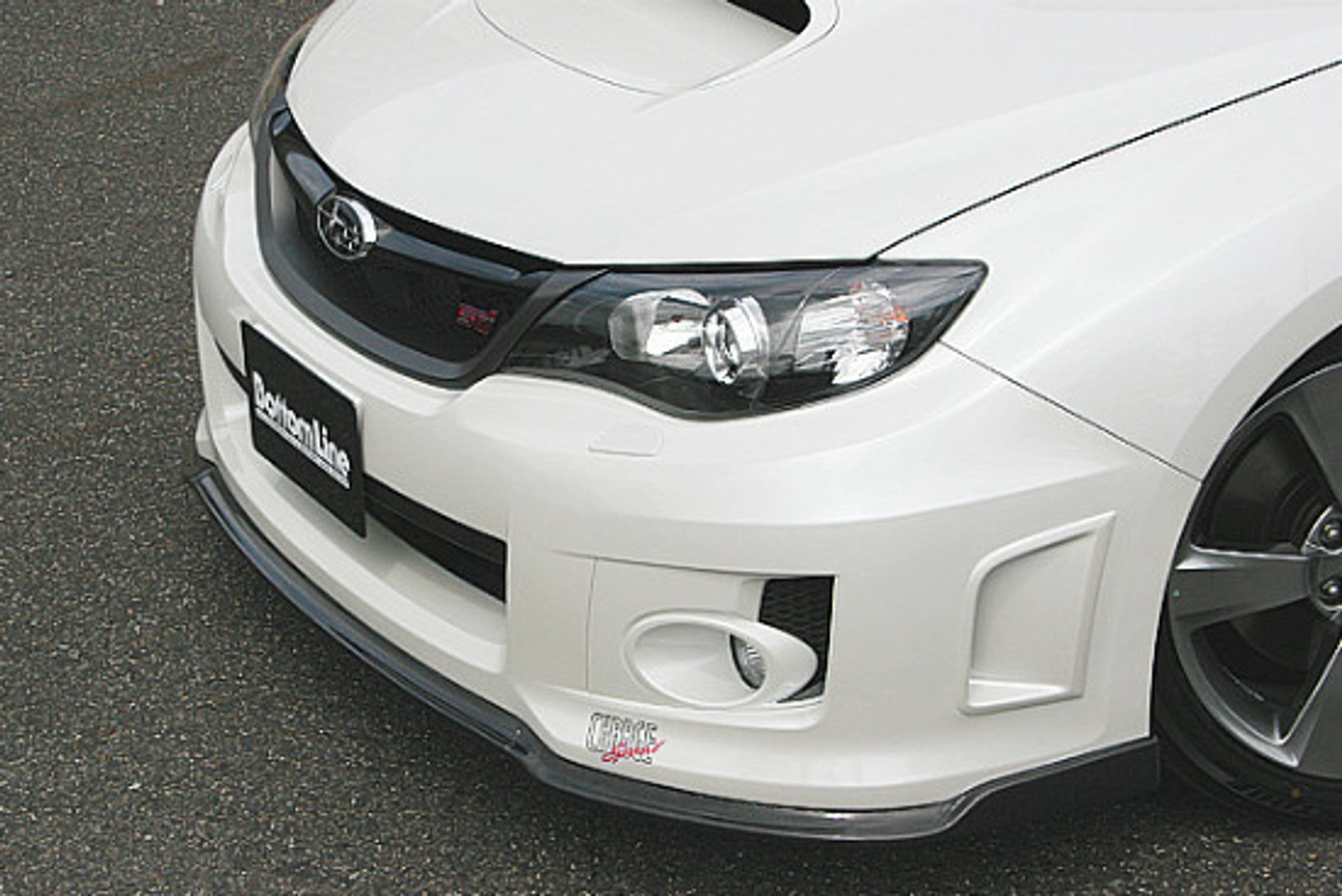 Charge Speed 2011-2014 Subaru WRX STi & Non-STi 4 Doors Sedan GV-B BottomLine Type 2 Carbon Full Lip Kit for STi