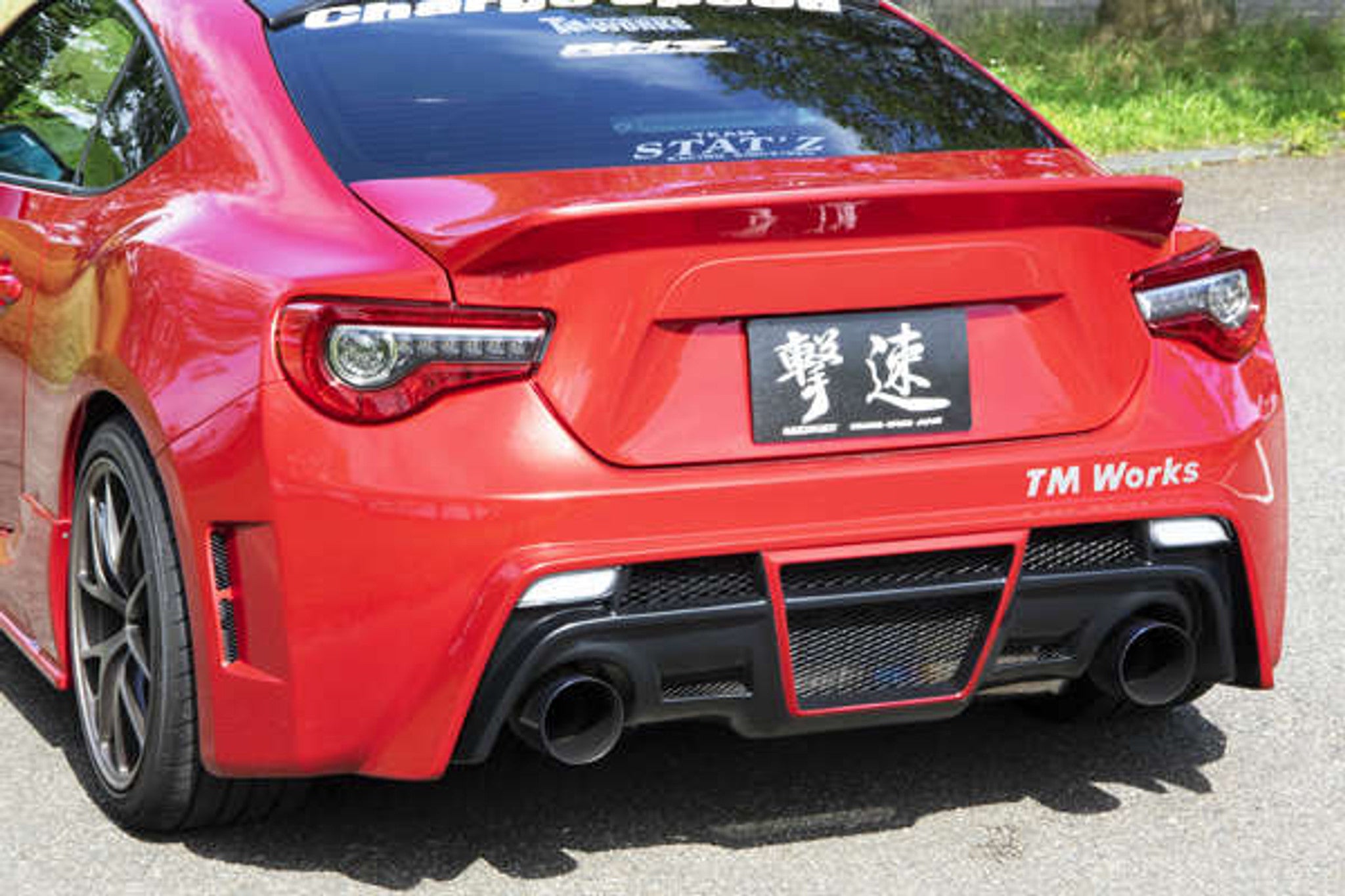 Charge Speed 2013-2020 Subaru BRZ/ Toyota 86/ Scion FR-S All Models Type 3 Rear Bumper