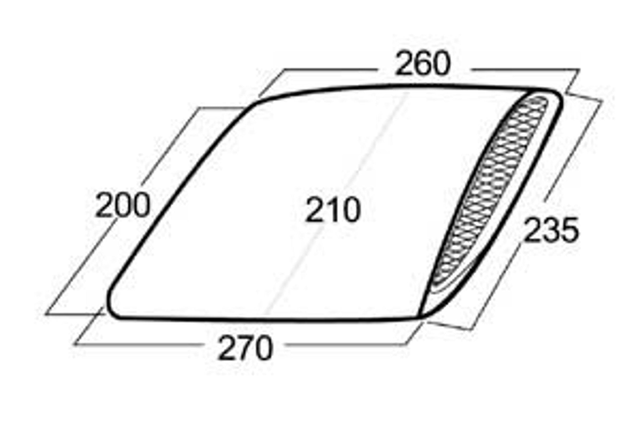 Charge Speed Universal Air Duct Side