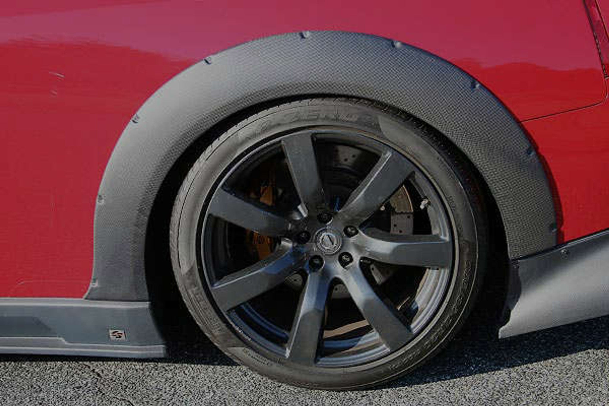 Charge Speed 2007-2021 Nissan GTR R35 Carbon 20mm Rear Over Fenders