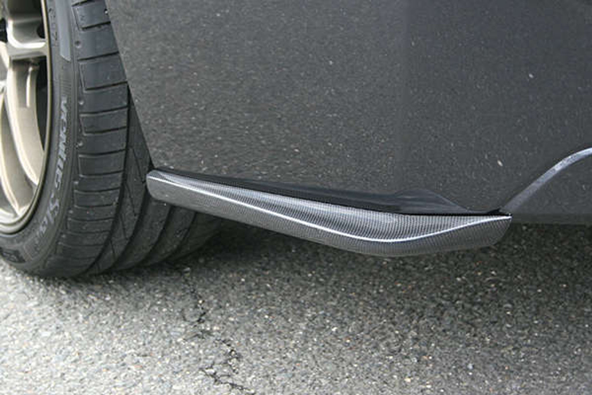 Charge Speed 2012-2015 Subaru Impreza 4Dr Sedan GJ Bottom Line Carbon Rear Caps
