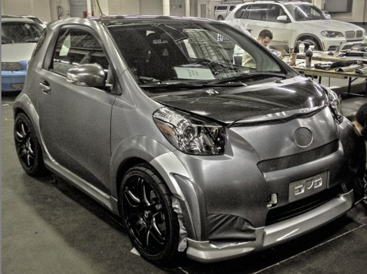 AC7006HC - Advan OEM Design 2012-2015 Scion iQ Carbon Hood
