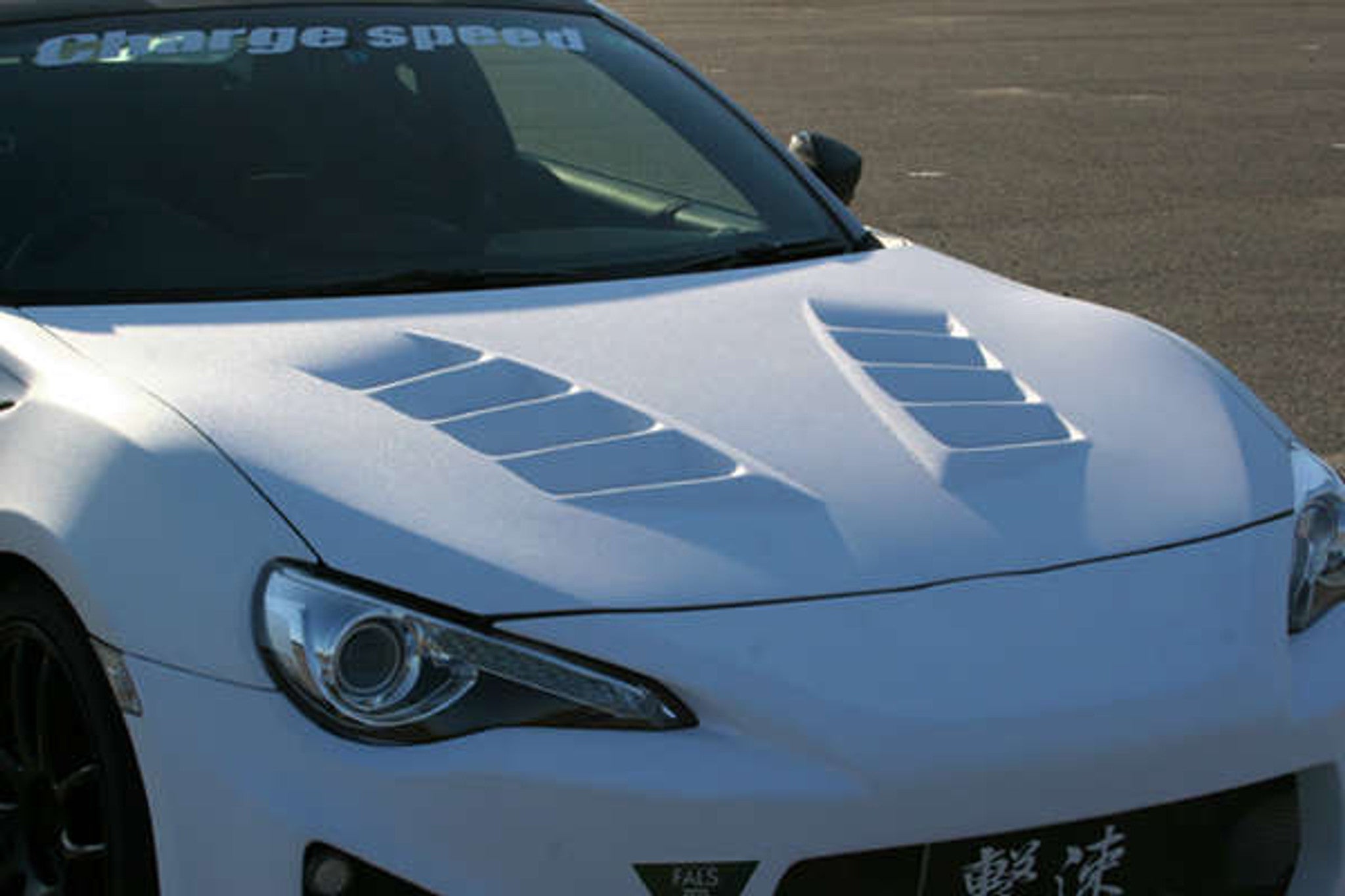 Charge Speed 2013-2020 Subaru BR-Z/ Scion FRS/ Toyota 86 All Models FRP Vented Hood