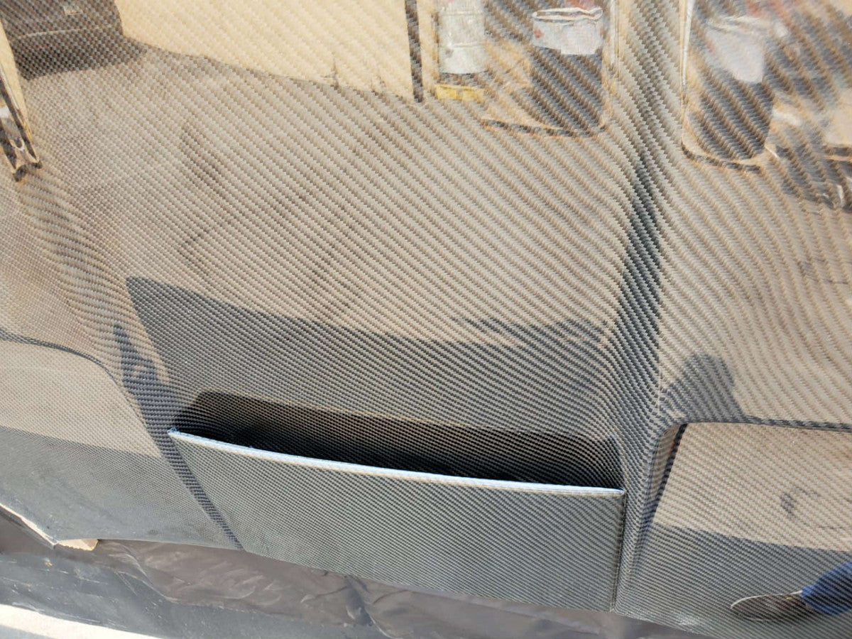 AC875HCE - Advan Extreme Design 2000-2005 Toyota Celica Carbon Fibe Hood (Extreme)