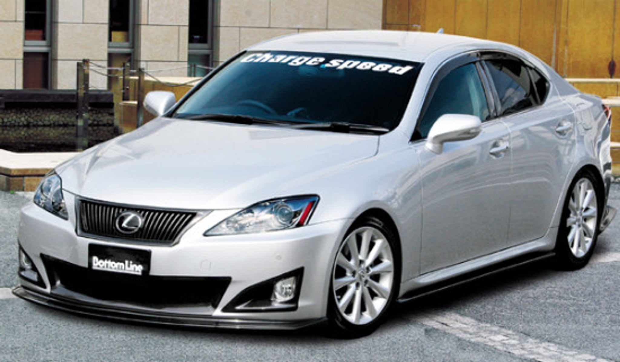 Charge Speed 2009-2010 Lexus IS250/ IS350 Bottom Line Front Lip Carbon