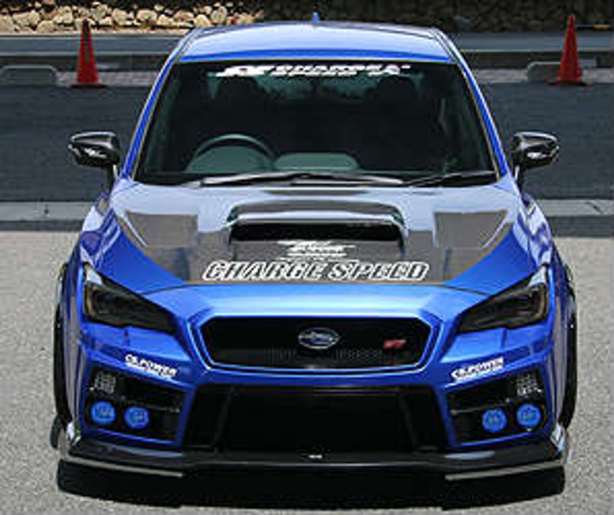 Charge Speed 2015-2021 Subaru WRX/ STi Type 1A FRP Wide Body Complete Kit with Type A FRP FRONT LIP