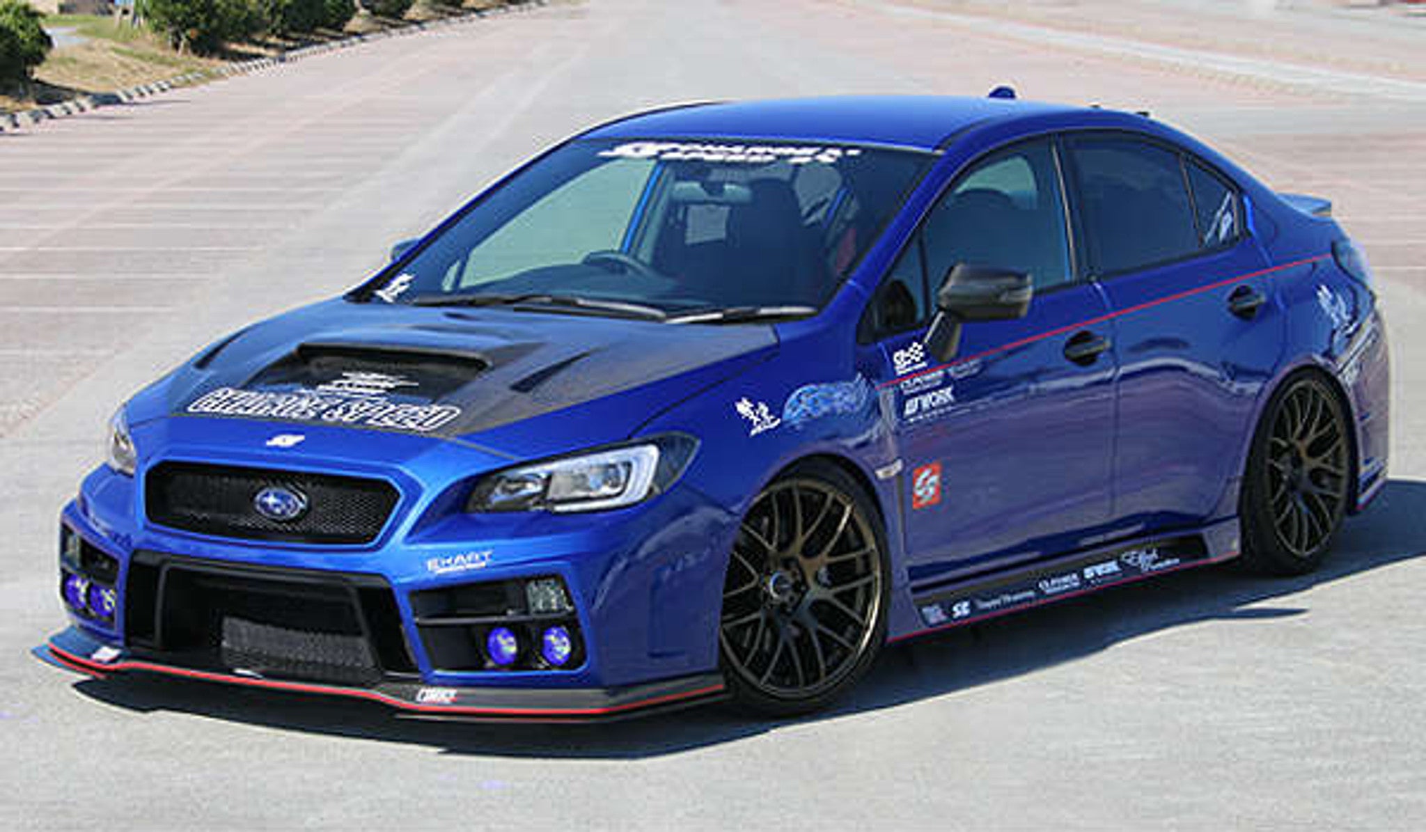 Charge Speed 2015-2021 Subaru WRX/ STi  VA Type-1A Complete Kit with Type A CARBON FRONT LIP