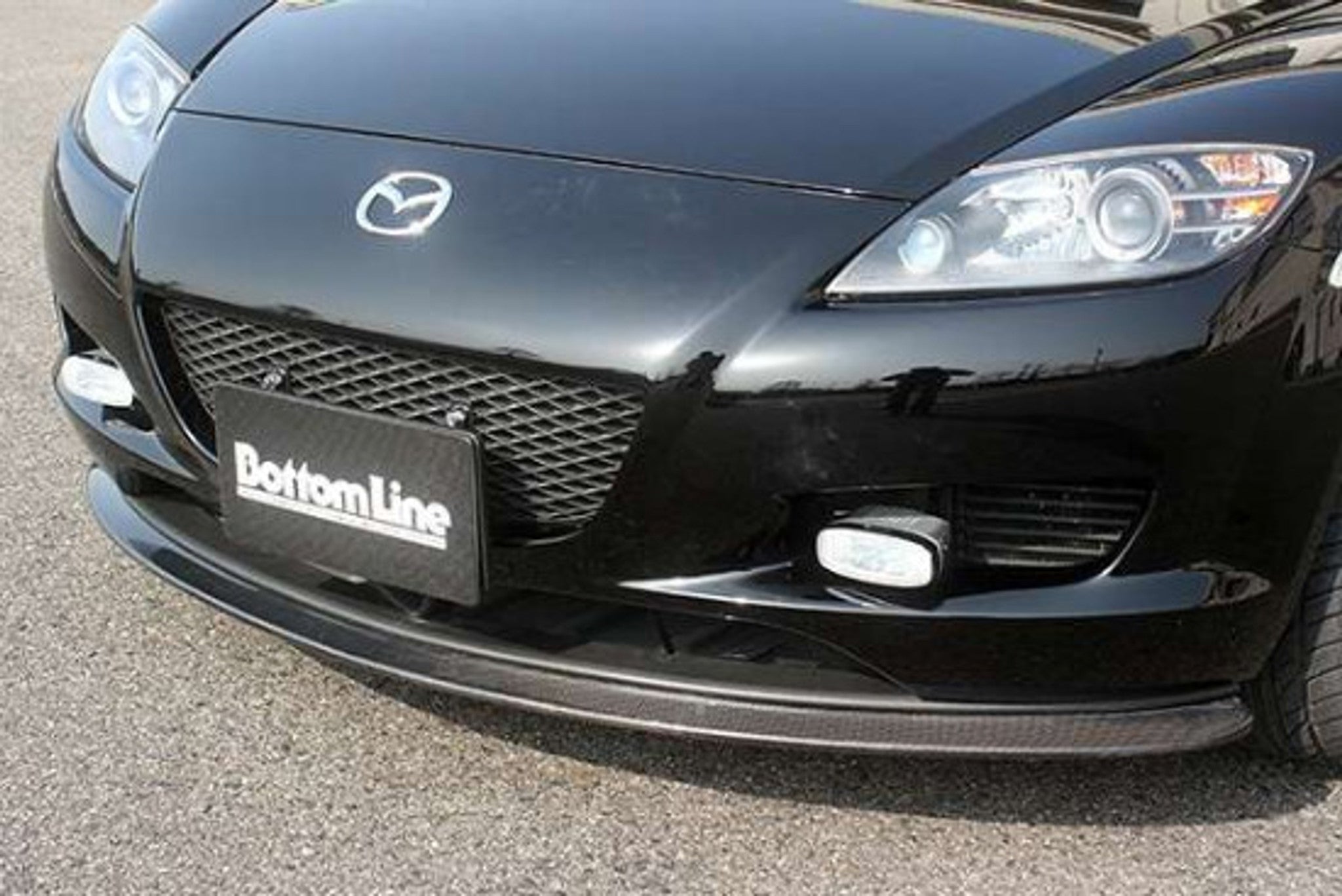 Charge Speed 2003-2008 Mazda RX8 Zenki Bottom Lines Full Lip Kit Carbon