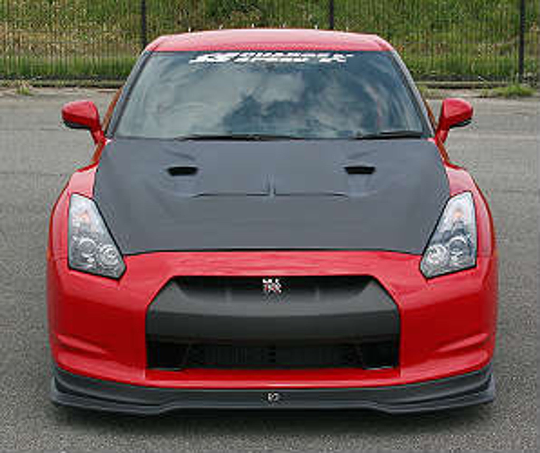 Charge Speed 2007-2024 Nissan ALL GTR R35 Hybrid HoneyComb Vented Carbon Hood
