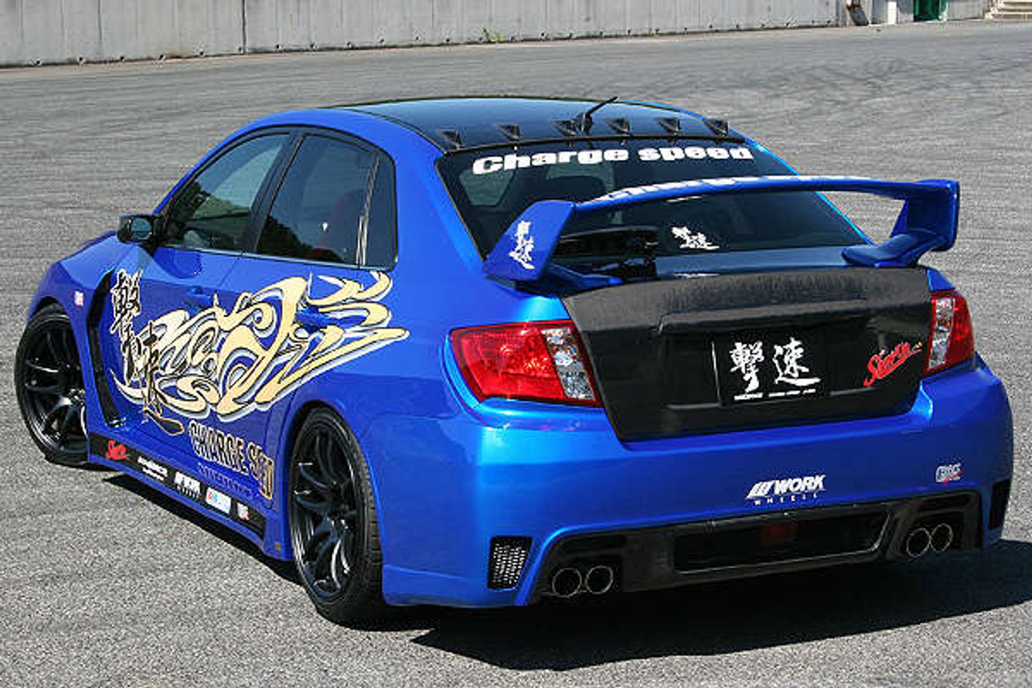Charge Speed 2011-2014 Subaru WRX STi & Non-STi GV-B Sedan Type-C Widebody Full Kit