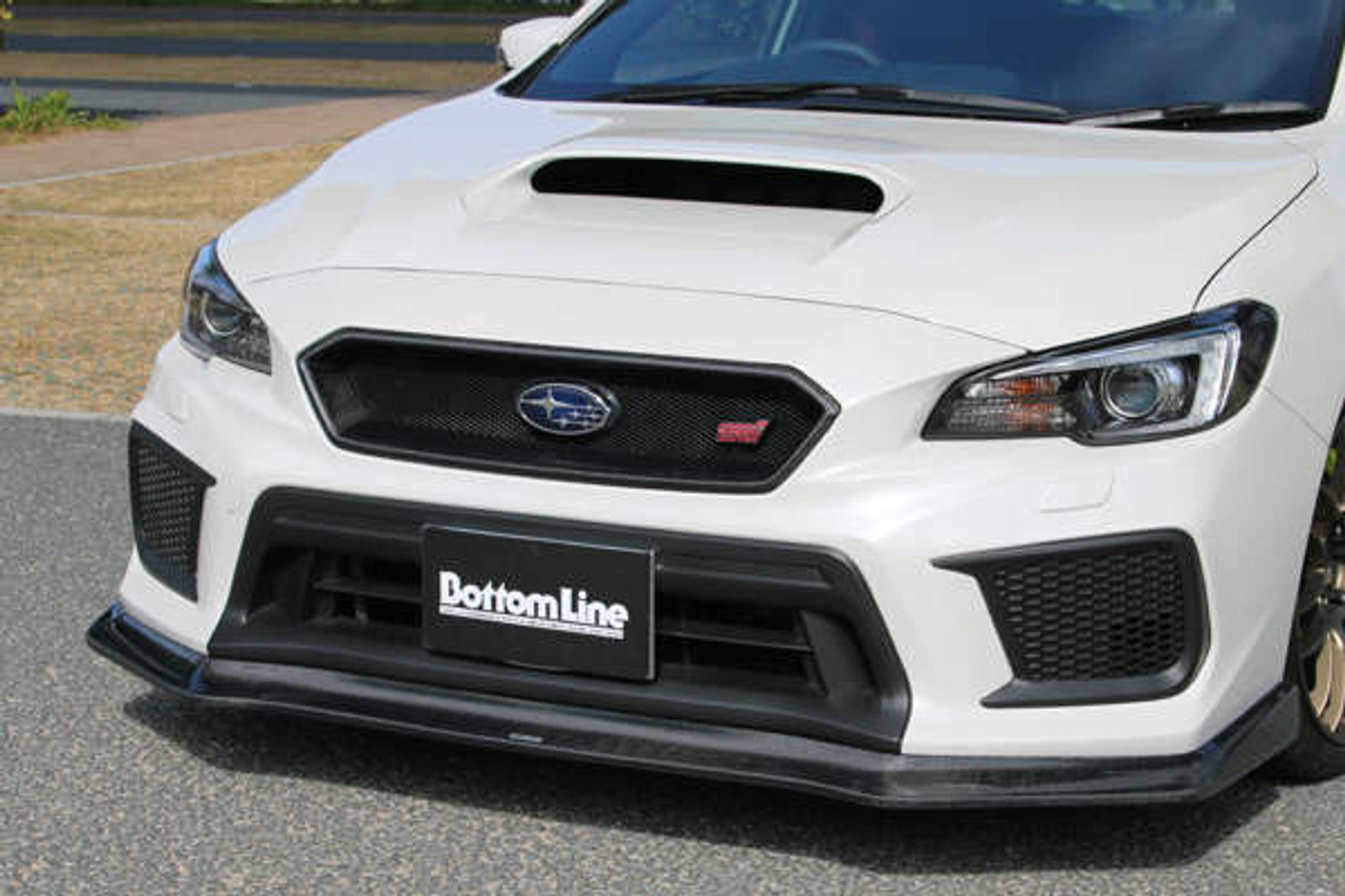 Charge Speed 2018-2021 Subaru WRX STi VA & S4 4D BottomLine Carbon T-1 Front Lip