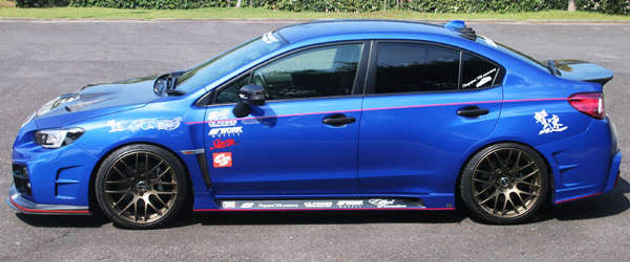 Charge Speed 2015-2021 Subaru WRX/ STi VA S4 Type-2A Complete Kit with Type A FRP FRONT LIP