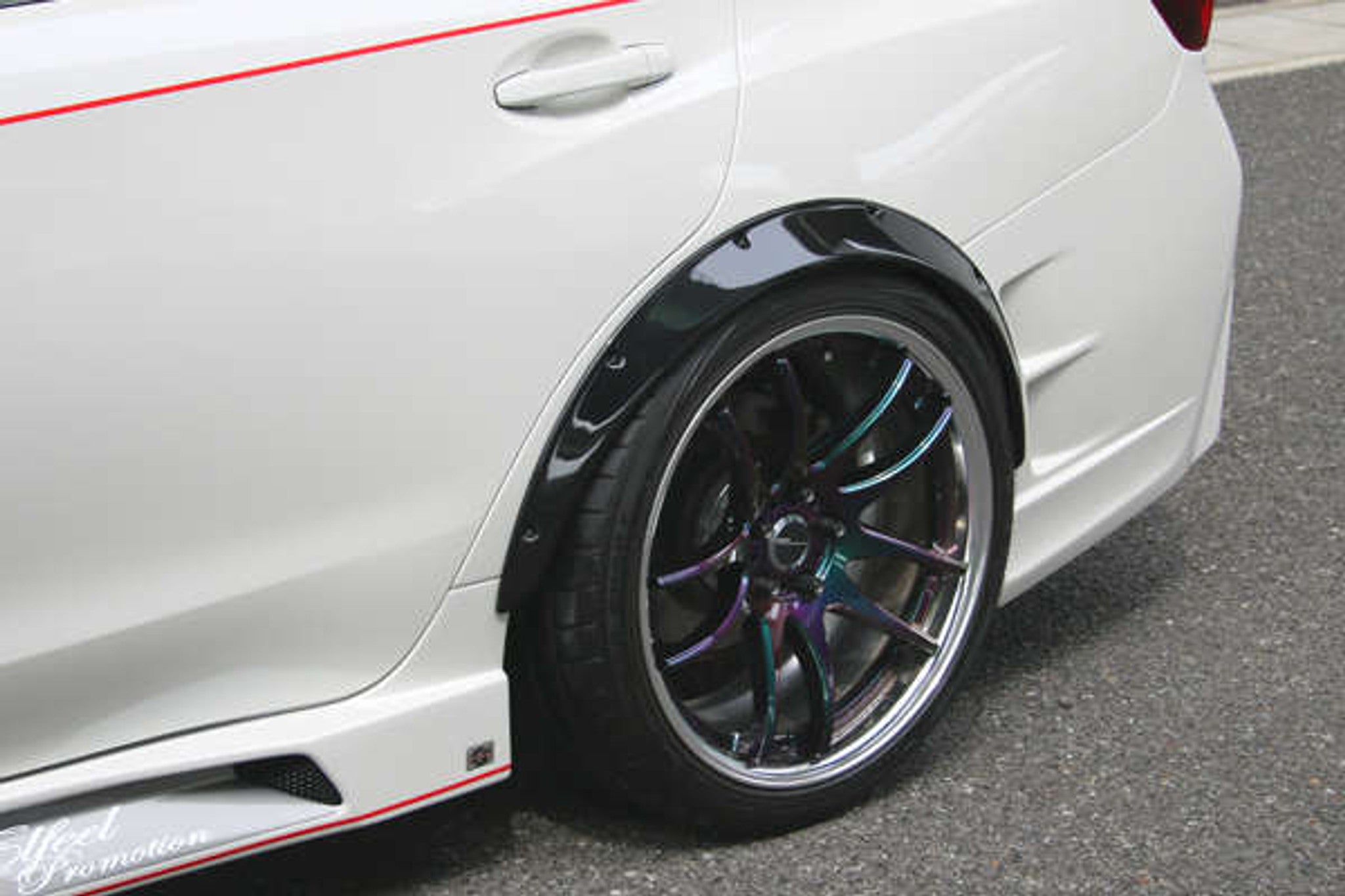 Charge Speed 2015-2021 Subaru WRX/ STi VA S4 Sedan "Normal Body" 50mm Each Side FRP Bubble Over Fender Set