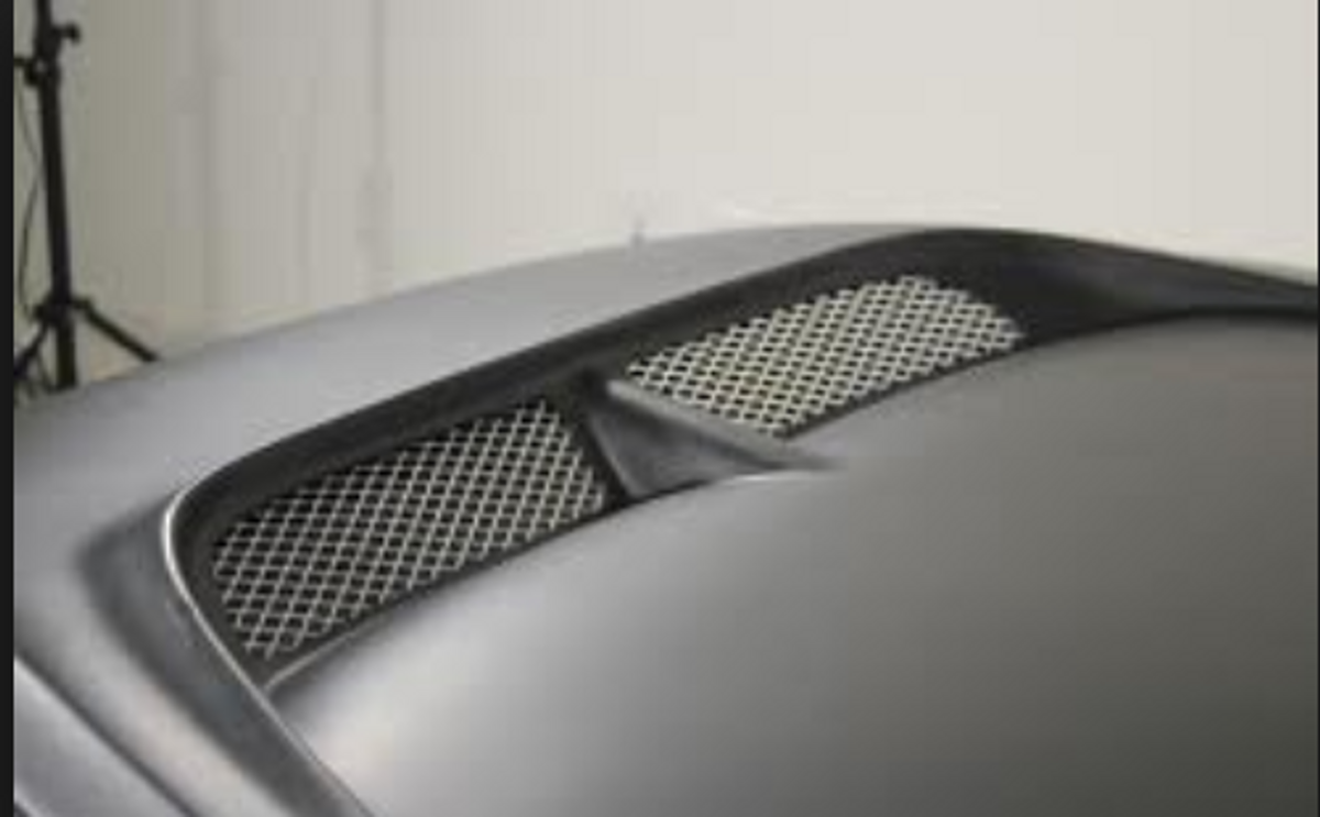 AC424HCM - Advan Monster Design 2002-2007 Mitsubishi Evo 7, 8 & 9 Carbon Hood