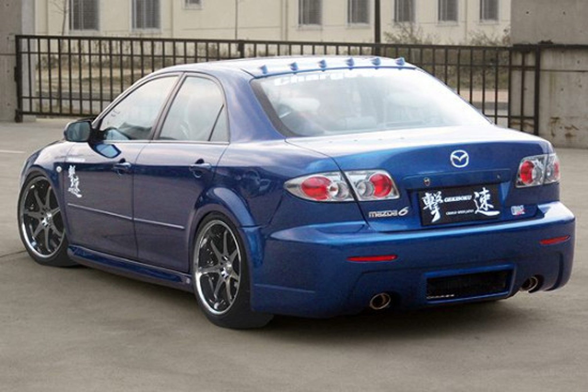 Charge Speed 2003-2008 Mazda 6 Roof Fin Carbon