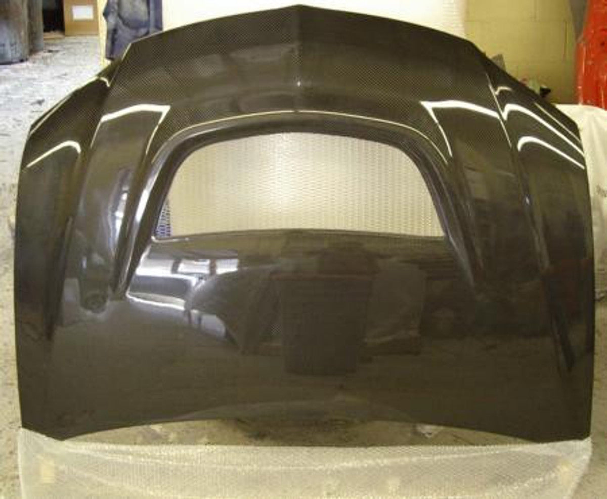 AC424HC - Advan OEM Design 2002-2007 Lancer Evo 7, 8 & 9 Carbon Fiber Hood