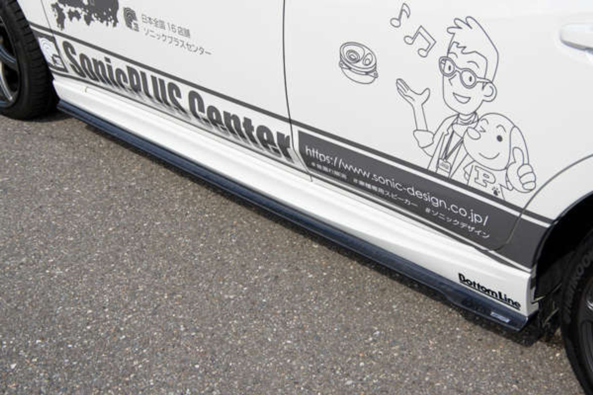 Charge Speed 2016-2020 Subaru Impreza Sport/ Premium GT 5Dr Hatchback Bottom Line Carbon Side Skirts With Use OEM Side Skirts