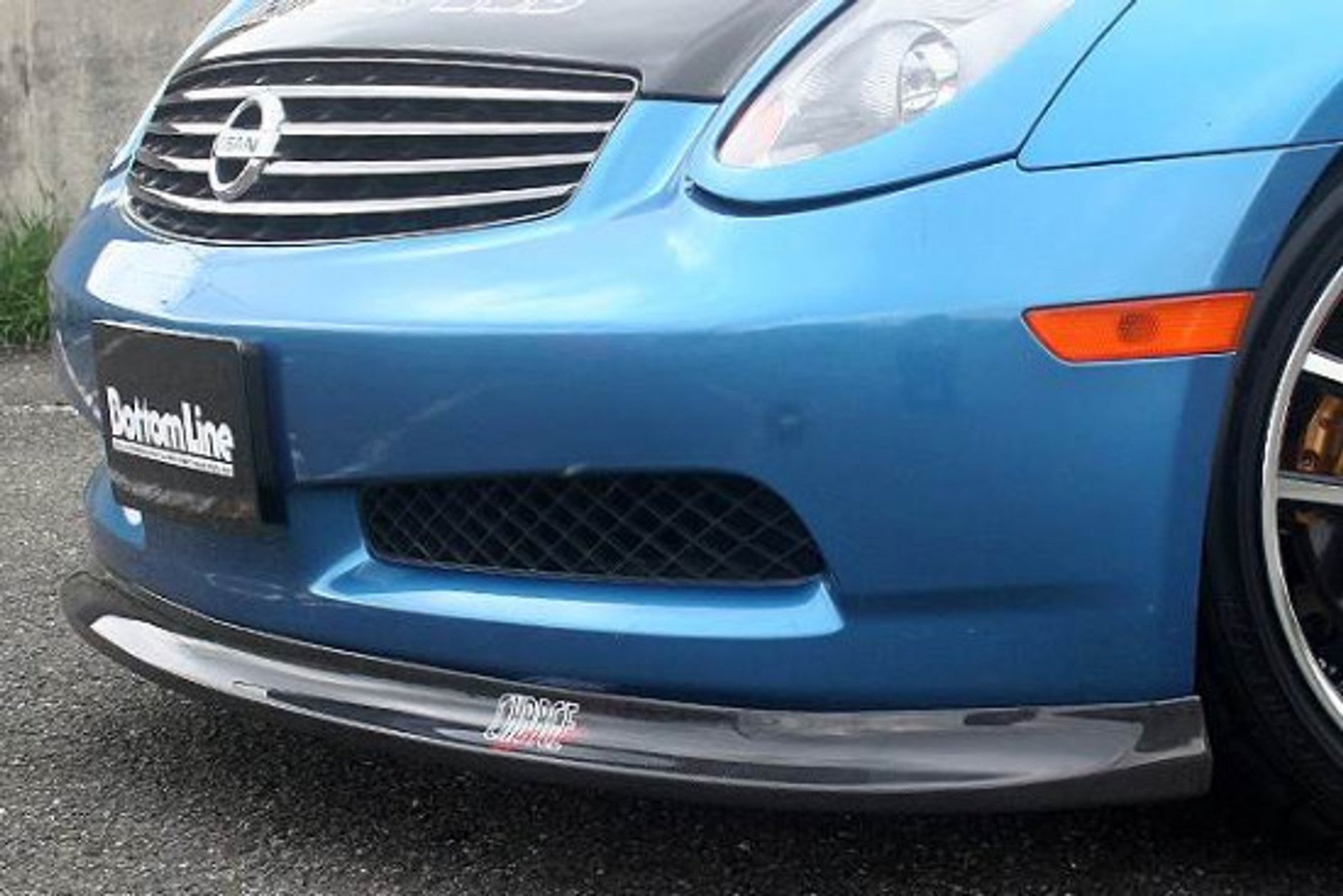 Charge Speed 2003-2005 Infiniti G-35 Coupe Bottom Line Front Lip FRP
