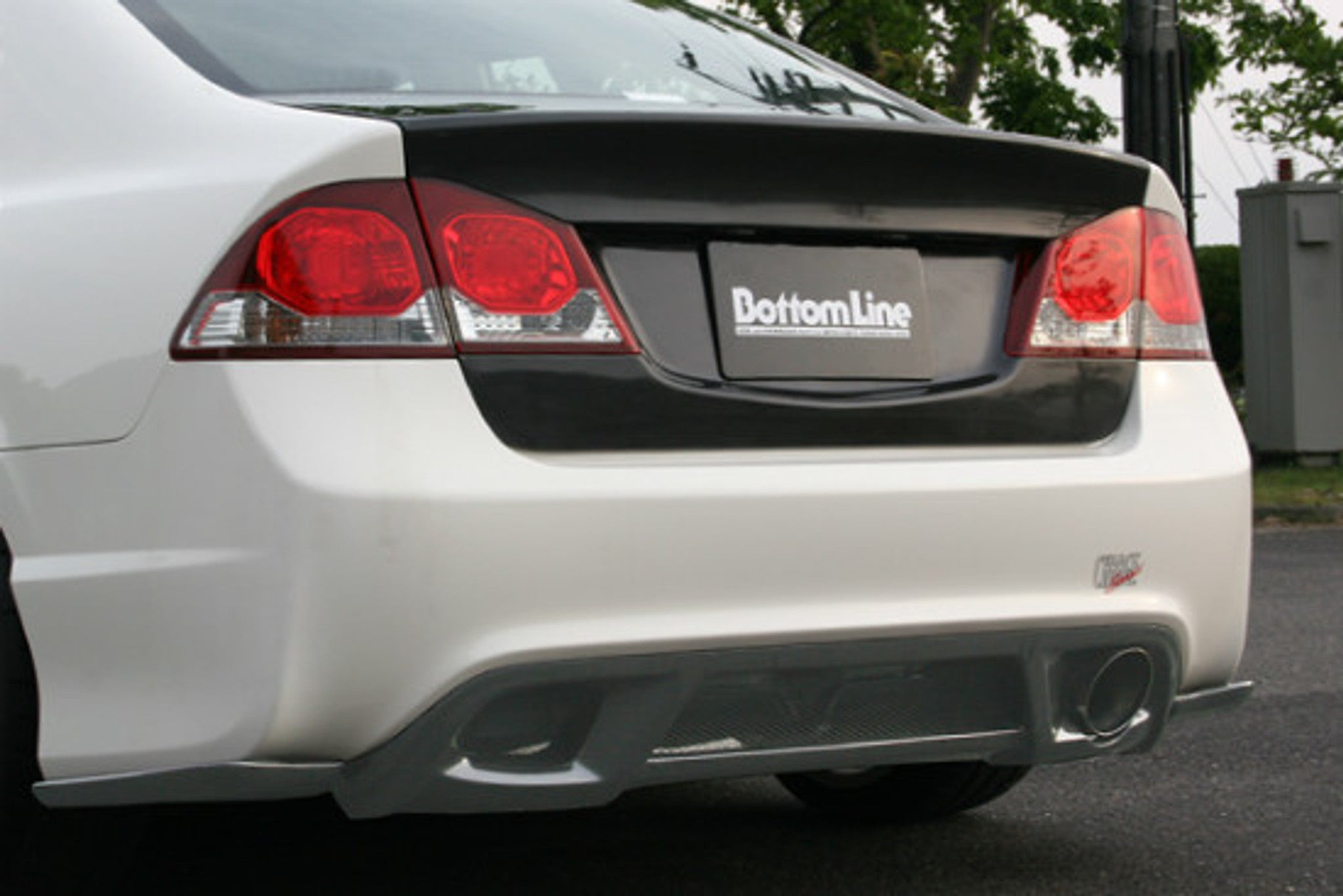 Charge Speed 2006-2010 Honda Civic FD2 Sedan JDM Front End/ 2006-2010 Acura CSX Carbon Trunk