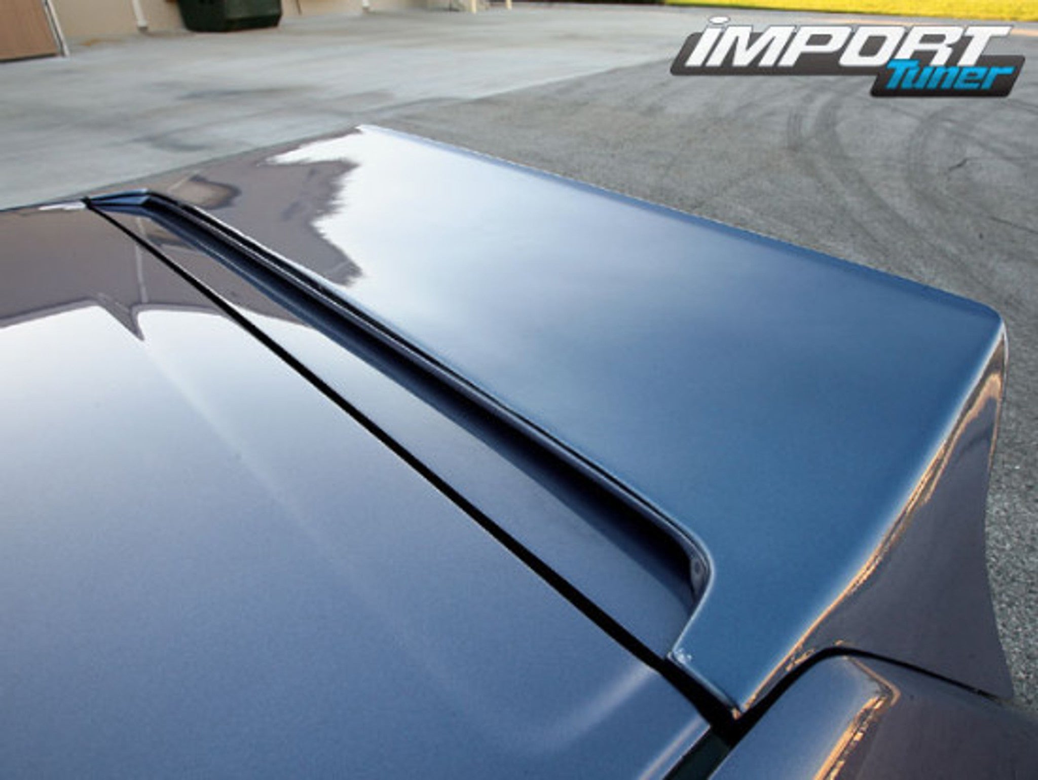 Charge Speed 1988-1991 Honda Civic EF HB Rear Roof Wing