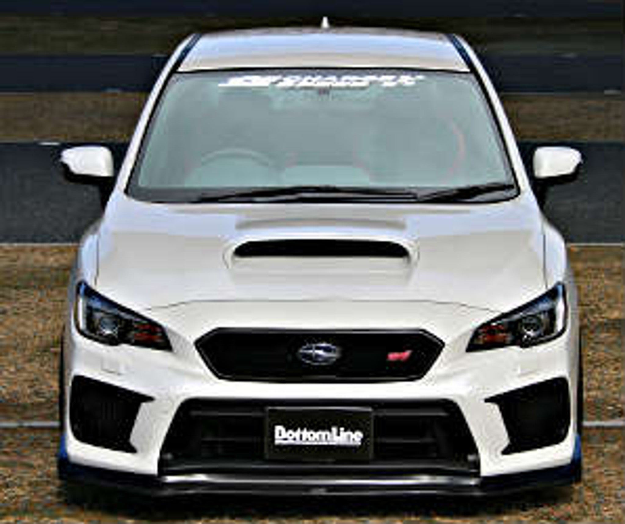 Charge Speed 2018-2021 Subaru WRX STi 4 Doors Sedan VA-D BottomLine Type 1 Carbon Full Lip Kit for STi