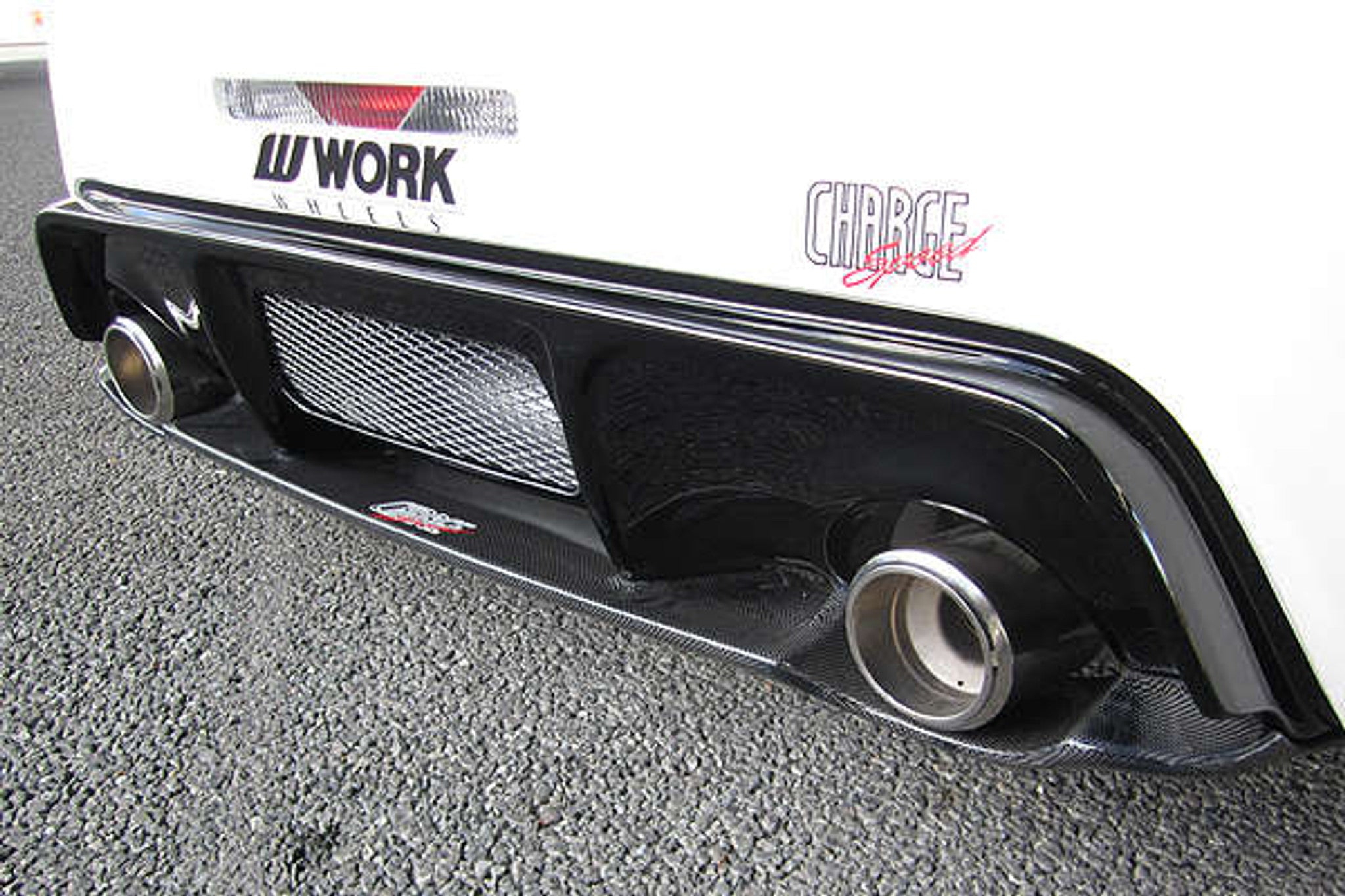 Charge Speed 2013-2020 Subaru BRZ/ Scion FRS All Models Carbon Rear Under Diffuser for OEM Rear Bumper