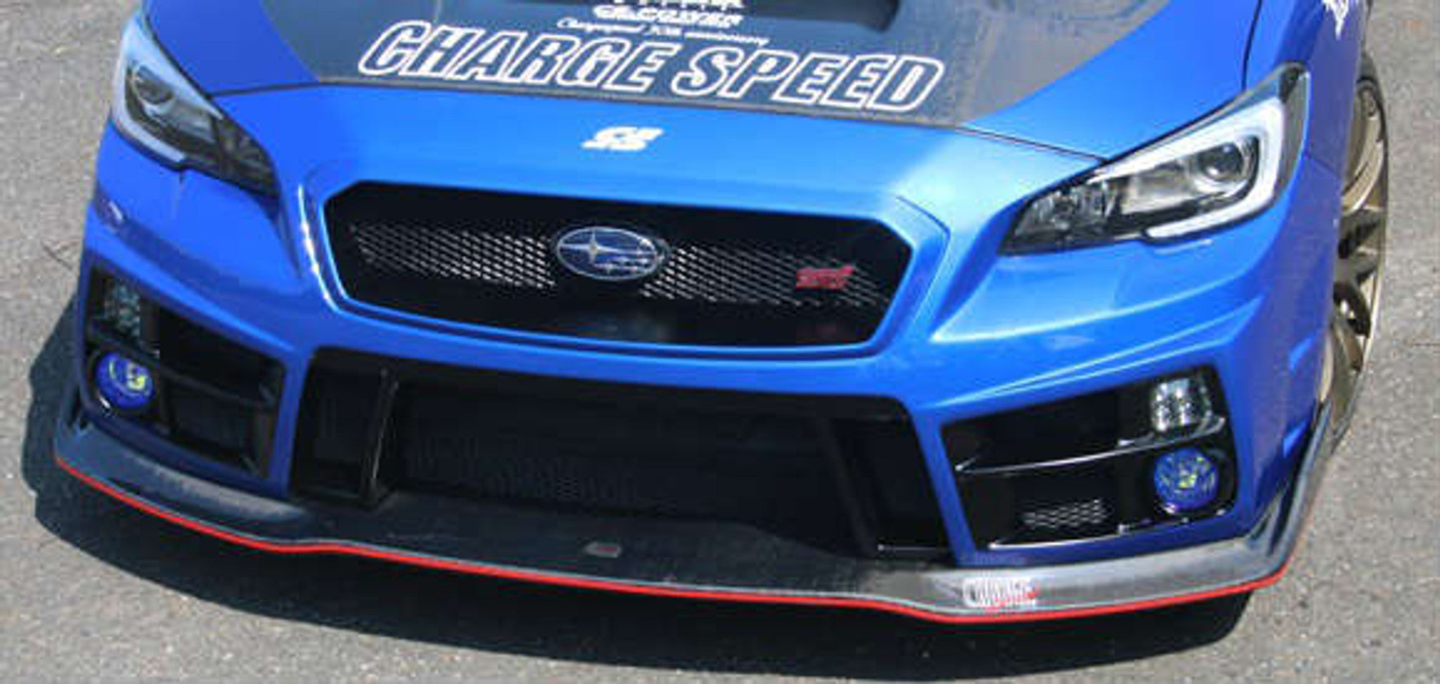 Charge Speed 2015-2021 Subaru WRX/ STi Type 2B Wide Body Complete Kit with Type B CARBON FRONT LIP & Carbon Rear Diffuser