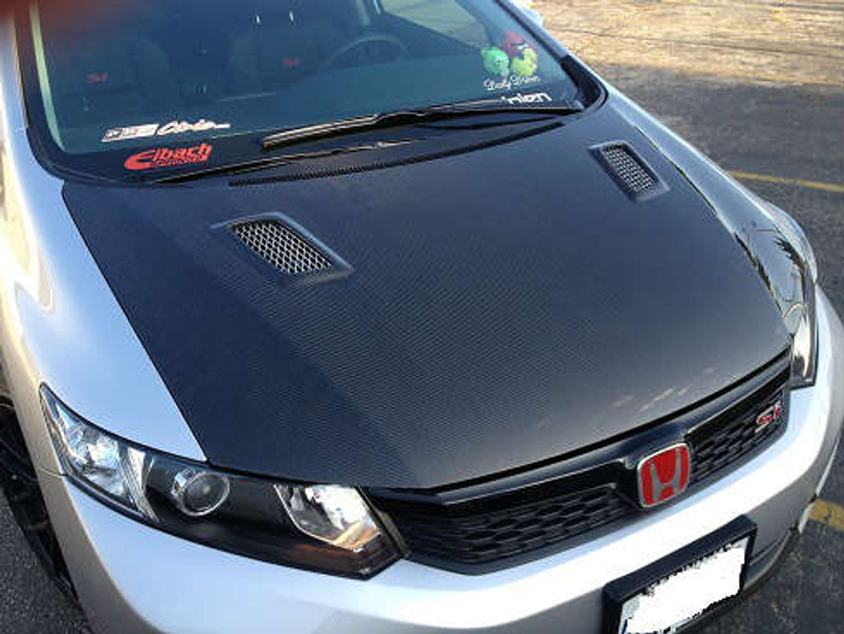 AC246HCM - Advan MGN Design  2012 Honda Civic Sedan Carbon Hood