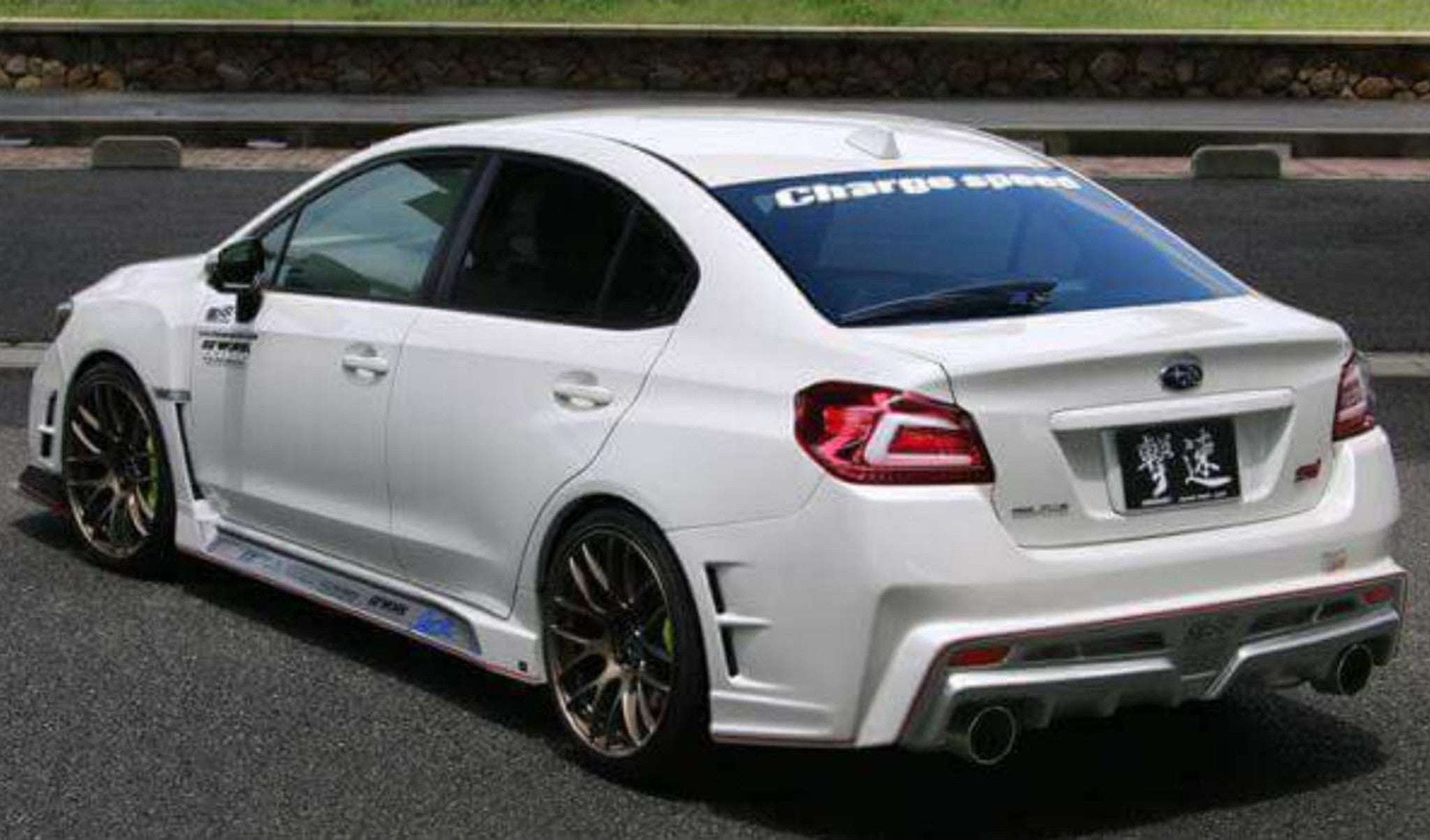 Charge Speed 2015-2021 Subaru WRX/ STi VA S4 Type 3B Complete Kit with Type B CARBON FRONT LIP