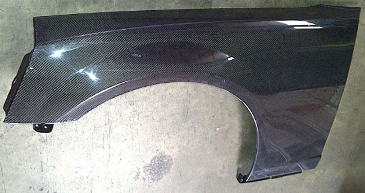 AC639FFC - Advan OEM Design 2010-2013 Chevy Camaro Carbon Fiber Front Fenders