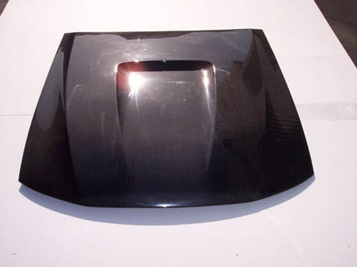 AC948HC - Advan OEM Design 1999-2004 Ford Mustang Carbon Fiber Hood
