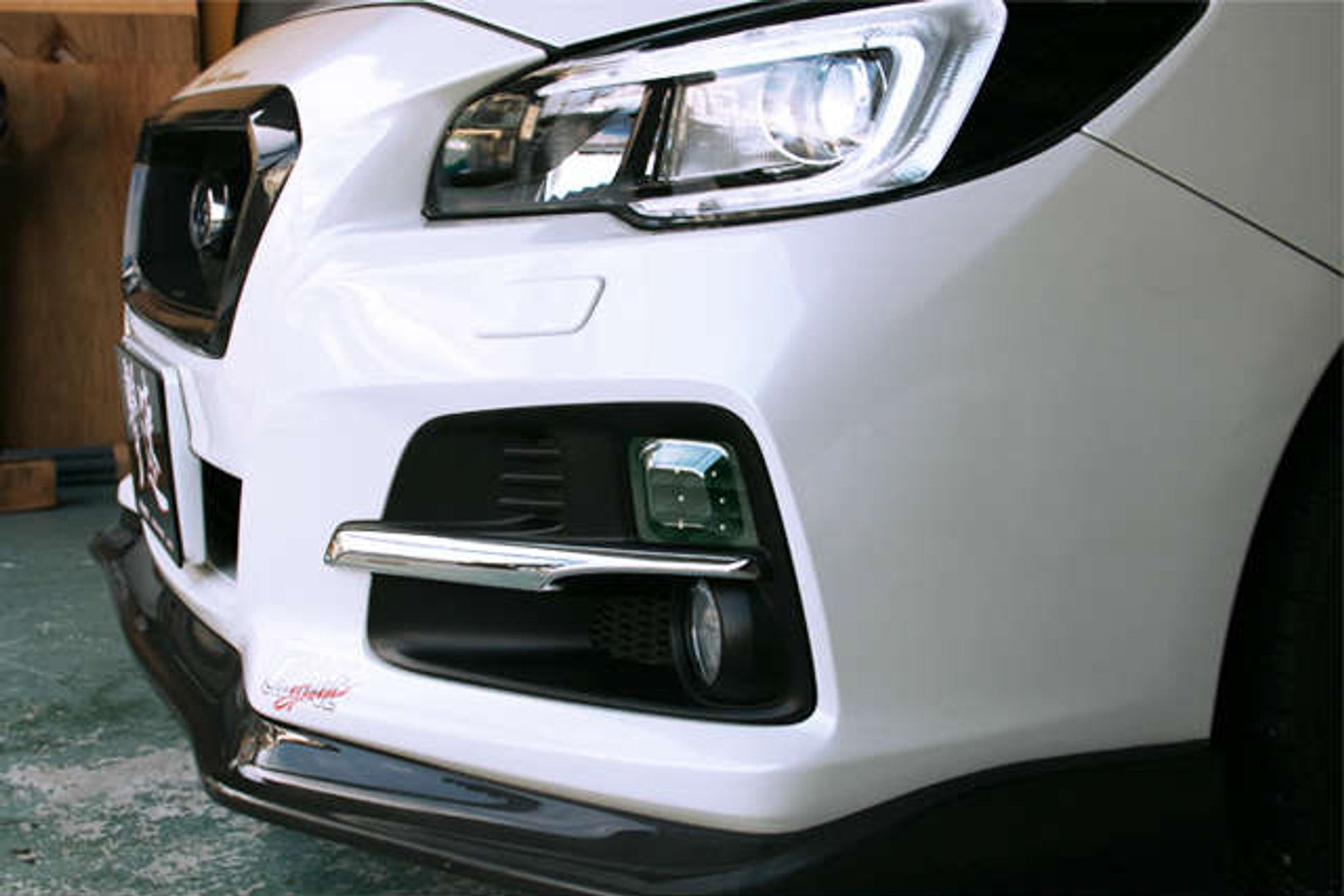 Charge Speed JDM Spec Subaru 2015-2020 WRX STi VA S4 Levorg SMOKE Lens With Black Reflector LED Front Turn Signal Indicator Lamps