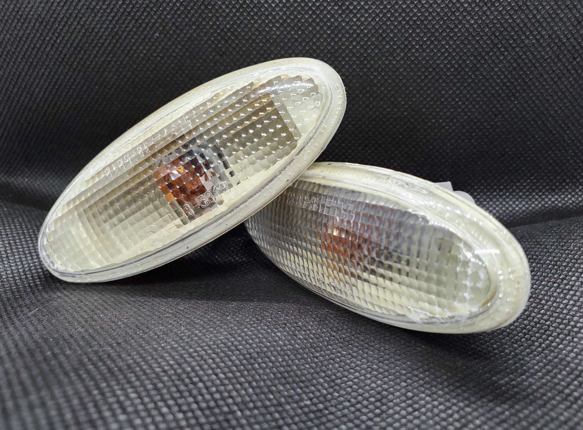 1993-2004 Mazda RX7 FD-3S JDM Style CLEAR Front Fenders Marker Light for Charge Speed Front Fenders