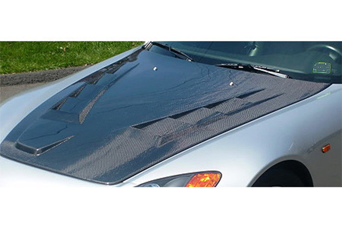 AC330HCM - Advan M-Tech Design 2000-2009 Honda S2000 Carbon Fiber Hood