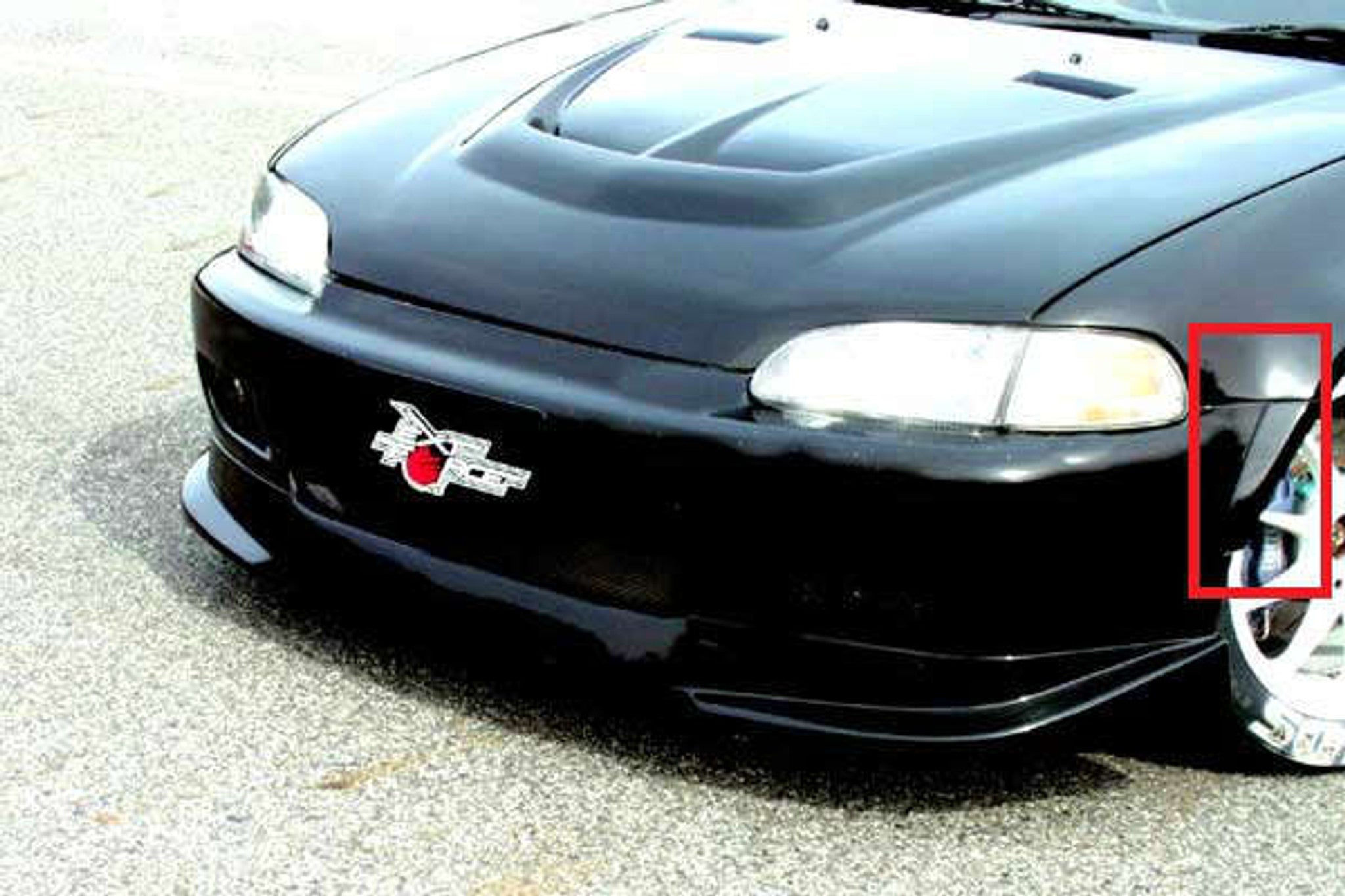 Charge Speed 1992-1995 Honda Civic EG HB/ Coupe D-1 Style 20MM Wide Body Front Fenders