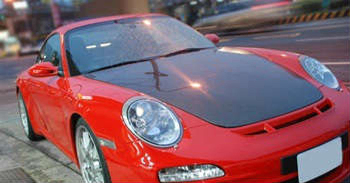 AC3912HC - Advan OEM Design 2004-2012 Porsche 911 (997 Chassis) Carbon Hood