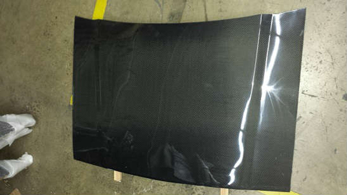 AC768HC - Advan OEM Design 1971-1977 Mazda RX3 Carbon Fiber Hood