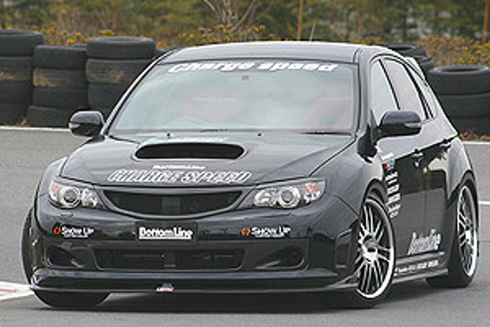 Charge Speed 2008-2014 Subaru WRX STi GR Hatchback/ GV Sedan Bottom Lines Type 1 FRP Side Skirts
