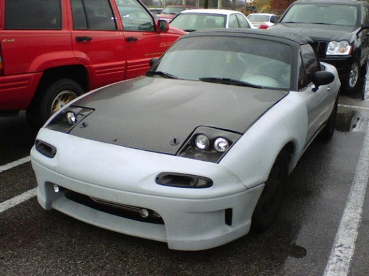 AC735HC - Advan OEM Design 1990-1998 Mazda Miata NA Carbon Fiber Hood
