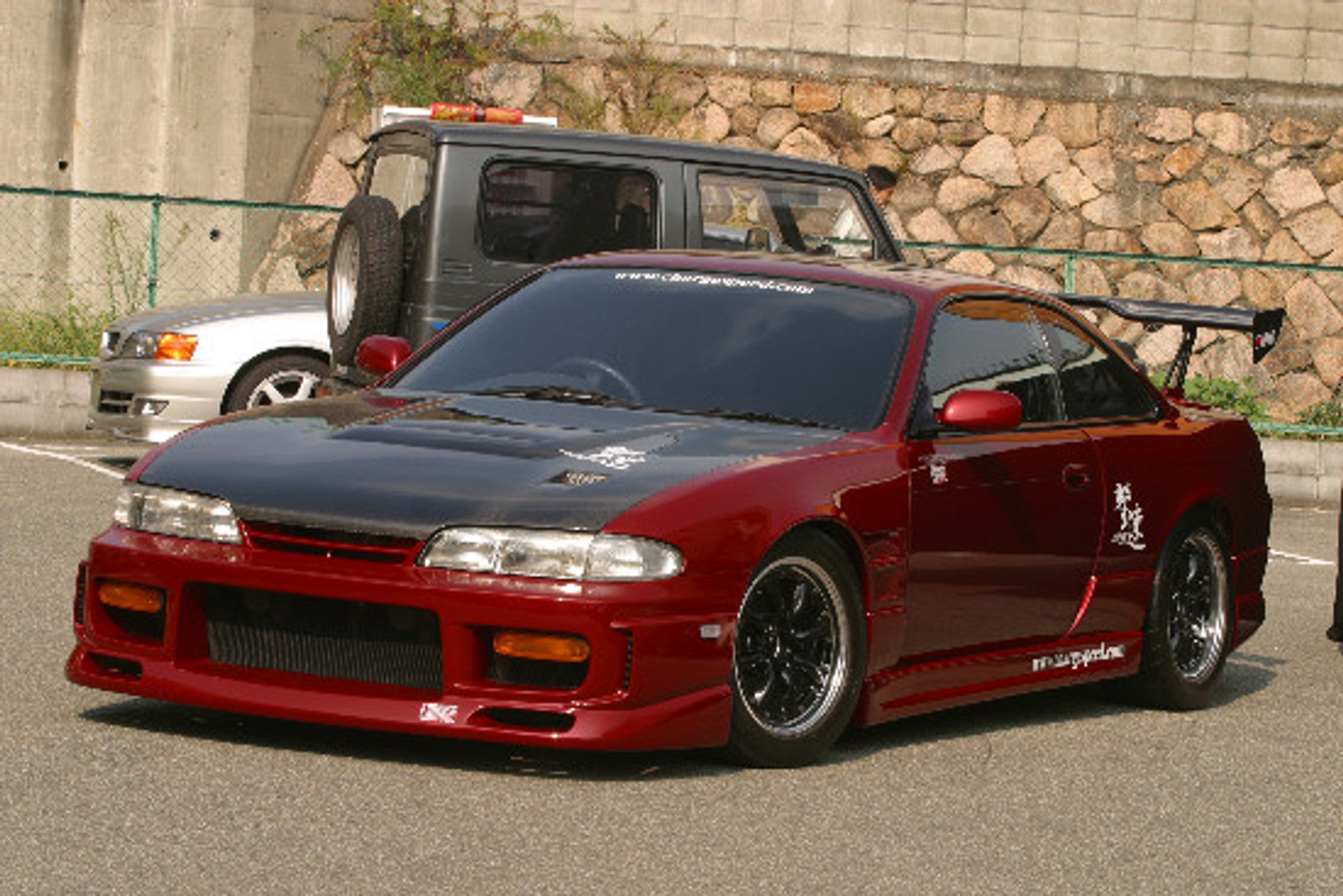 Charge Speed 1995-1996 Nissan 240SX S-14 Zenki Wide Body Full Kit