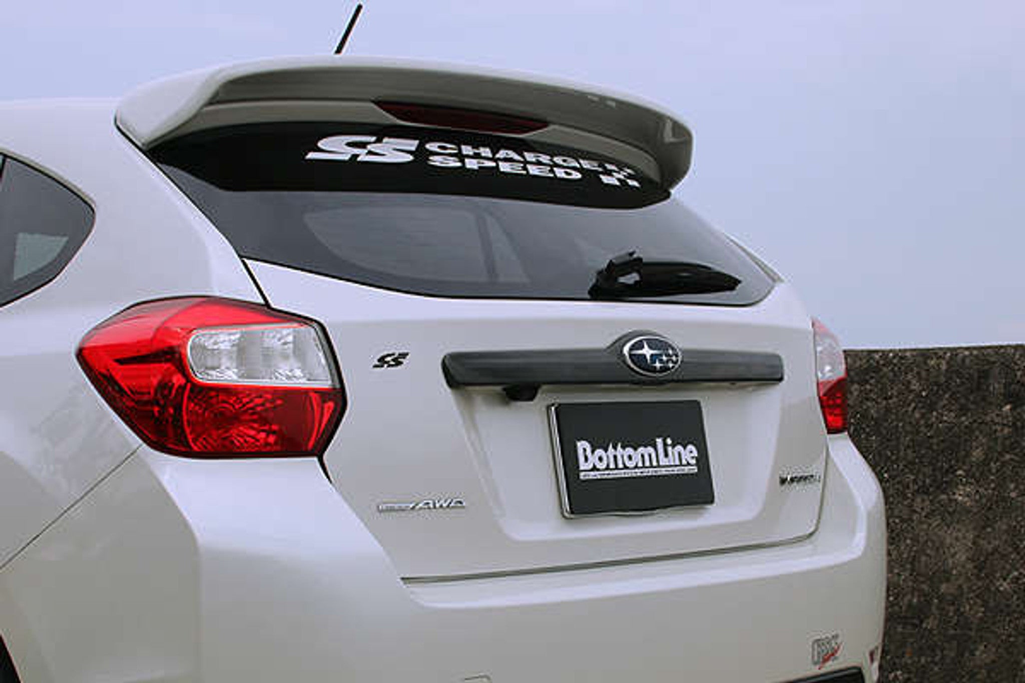 Charge Speed 2012-2016 Subaru Impreza GP/ XV 5 Doors Sports Hatchback Carbon Rear Finisher